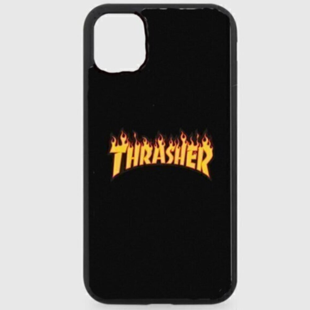 Thrasher Black Phone Case